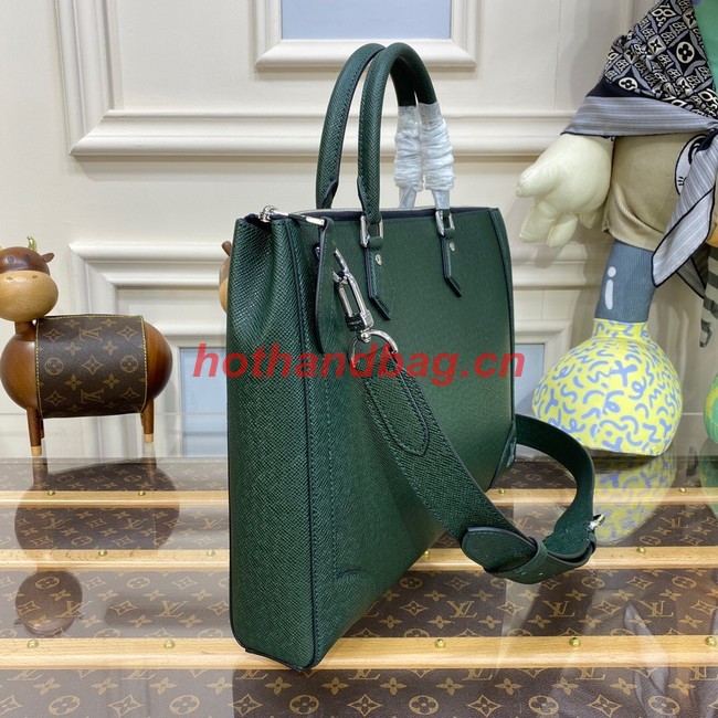 Louis Vuitton SLIM BRIEFCASE M30810 green