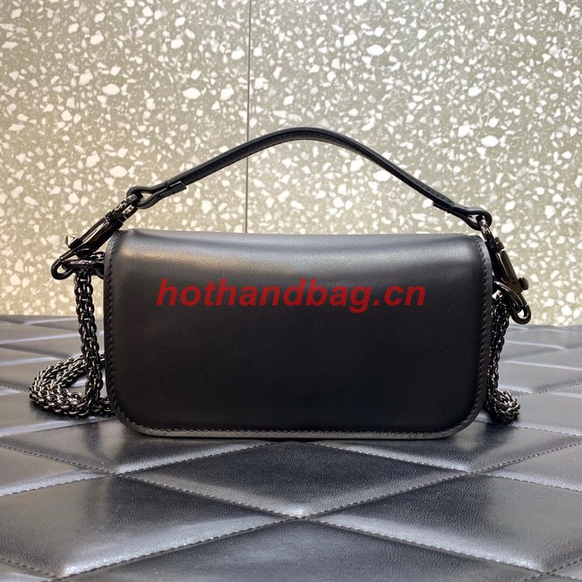 VALENTINO MINI LOCO imitation crystal shoulder bag WB0K53K BLACK