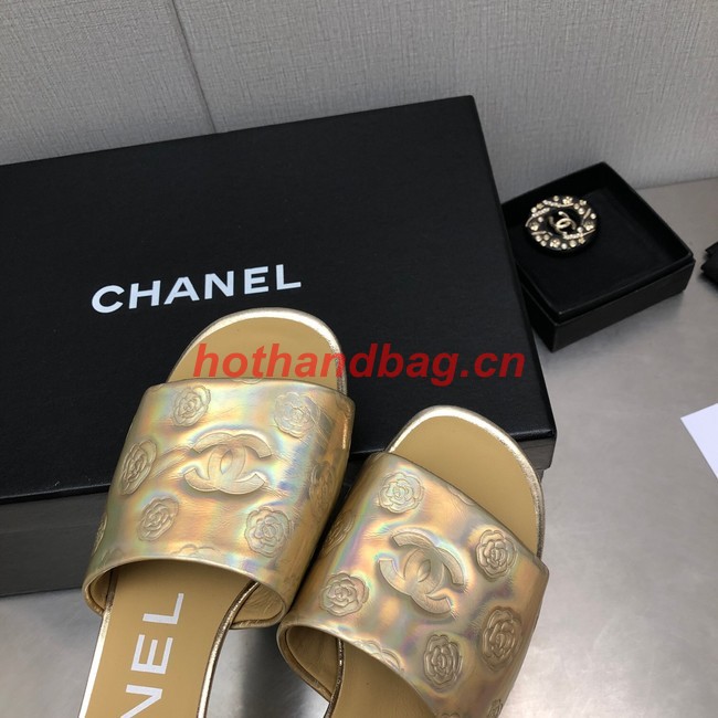 Chanel slipper heel height 6CM 91971-3