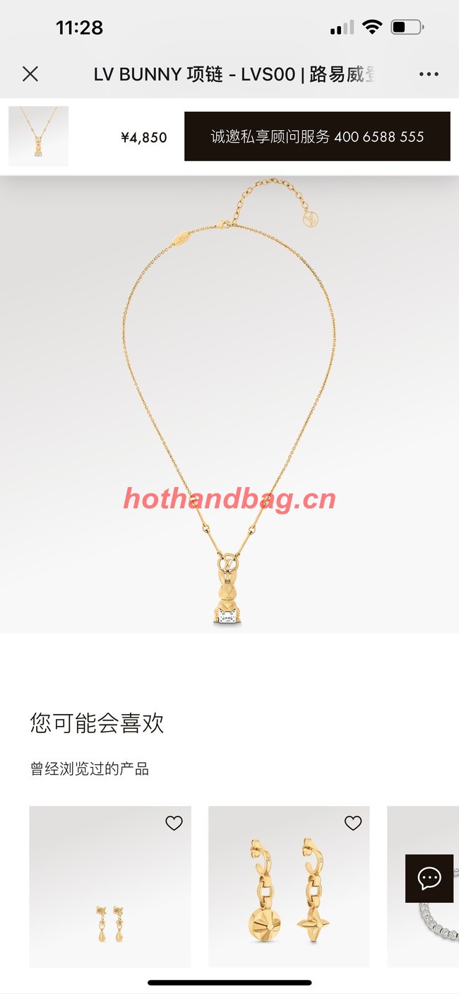 Louis Vuitton Necklace CE10085