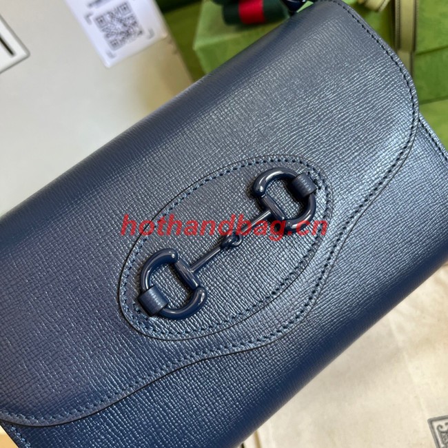 Gucci Horsebit 1955 mini bag 724713 Blue