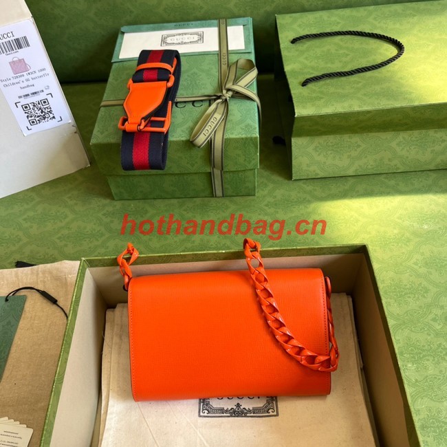 Gucci Horsebit 1955 mini bag 724713 Orange