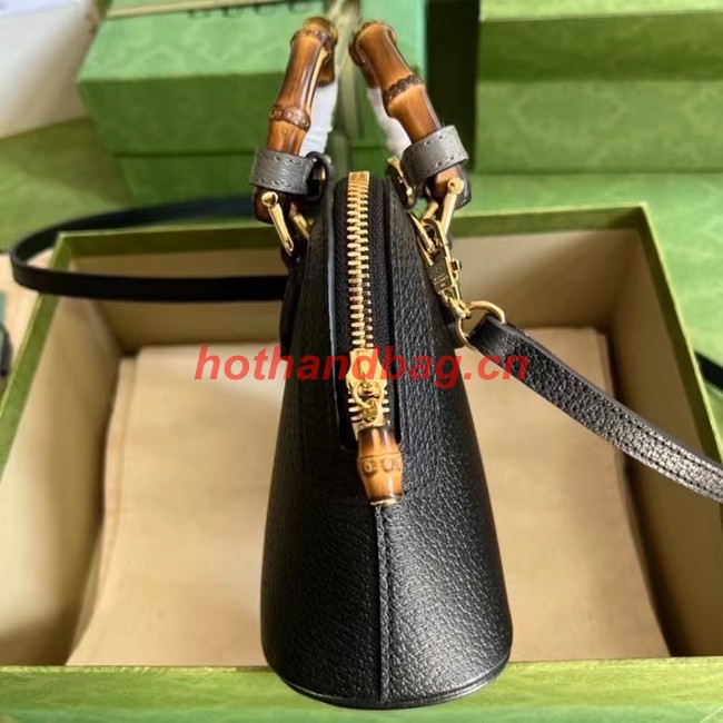 Gucci Diana mini tote bag 715775 black