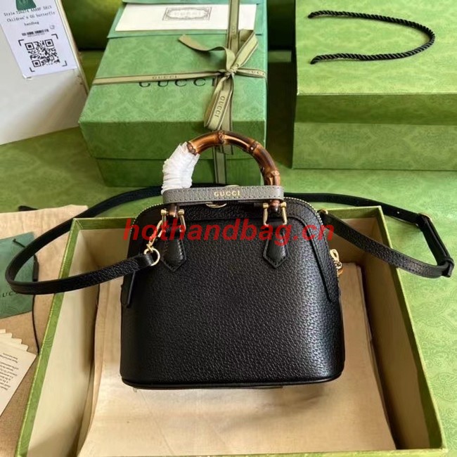 Gucci Diana mini tote bag 715775 black