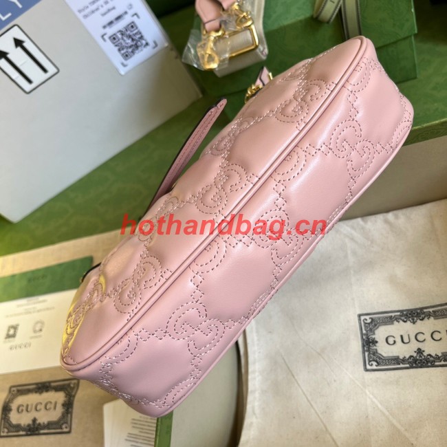 Gucci GG Matelasse handbag 735049 Pink