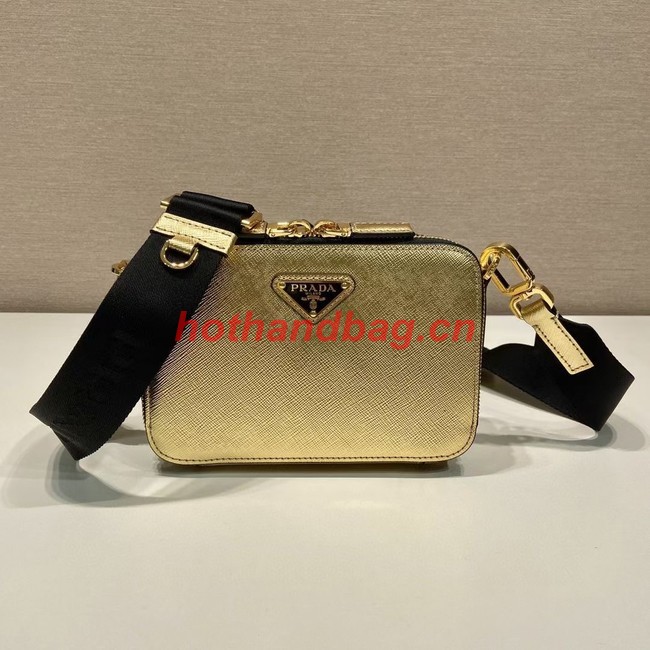 Prada Brique Saffiano leather bag 2VH070 gold