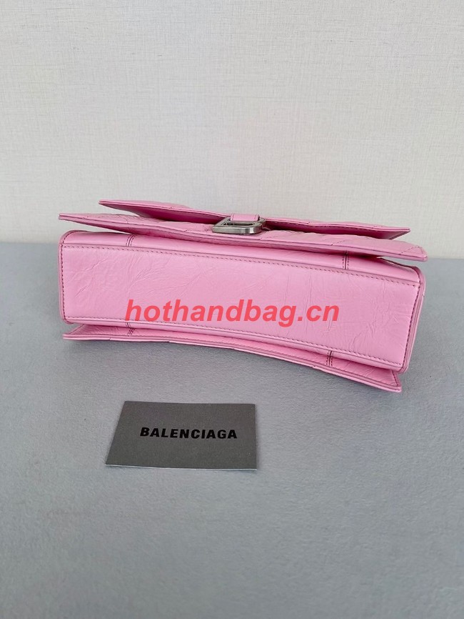 Balenciaga HOURGLASS Wallet With Chain 92885 PINK