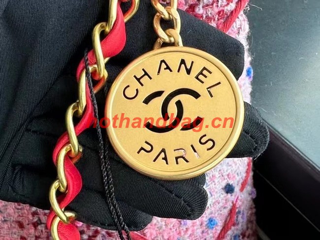 CHANEL 22 HANDBAG AS3260 pink