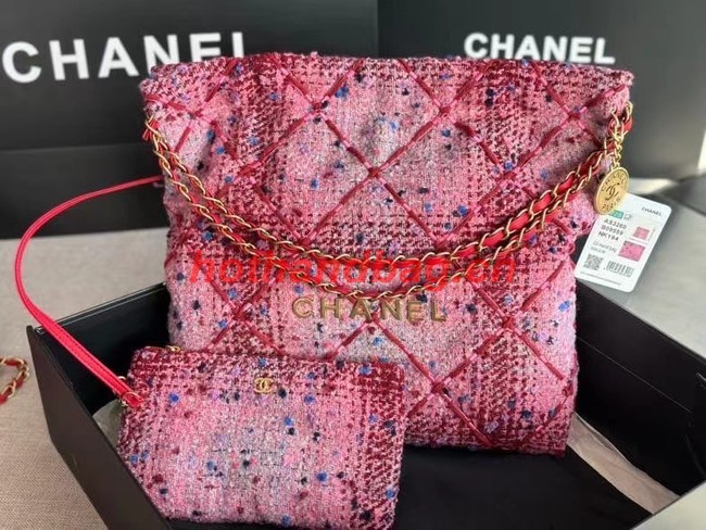 CHANEL 22 HANDBAG AS3261 pink