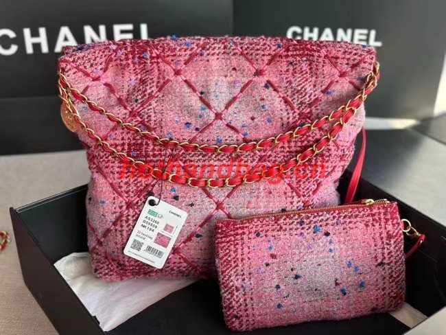 CHANEL 22 HANDBAG AS3261 pink