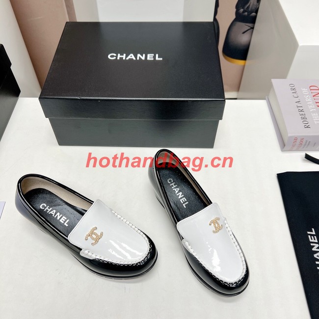 Chanel Calfskin LOAFERS heel height 4.5CM 91991-2