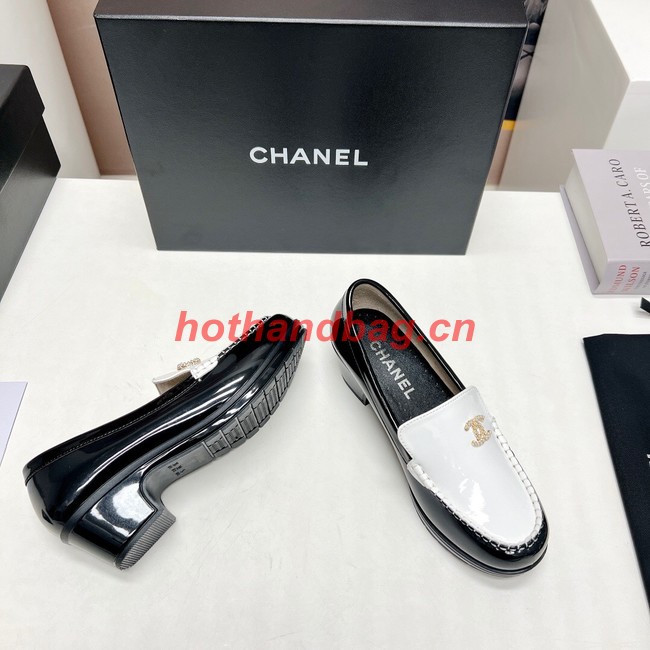 Chanel Calfskin LOAFERS heel height 4.5CM 91991-2