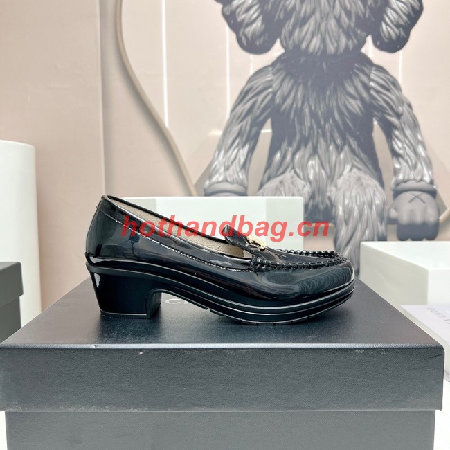 Chanel Calfskin LOAFERS heel height 4.5CM 91991-3