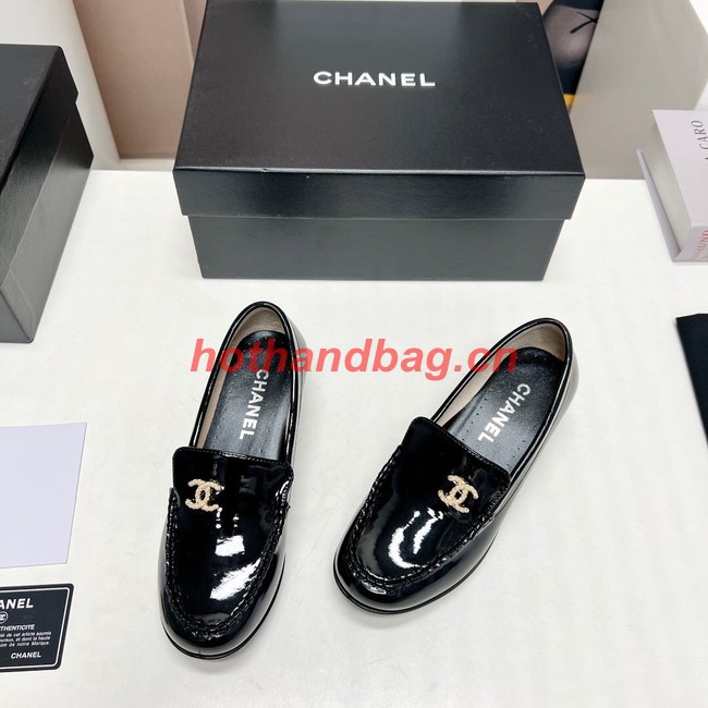 Chanel Calfskin LOAFERS heel height 4.5CM 91991-3