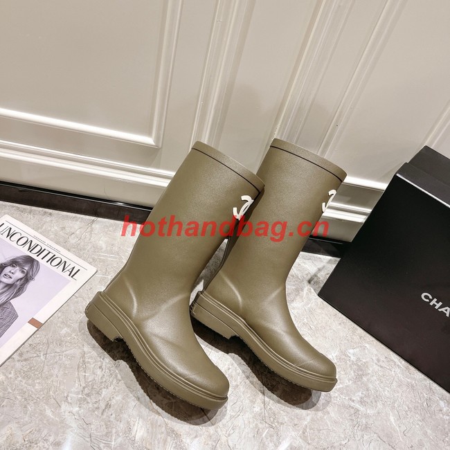 Chanel rain boot 92014-2