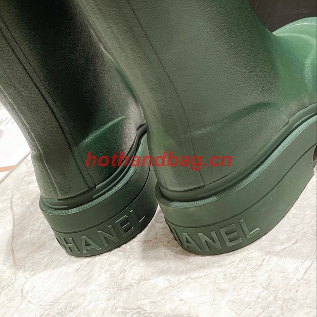 Chanel rain boot 92014-5