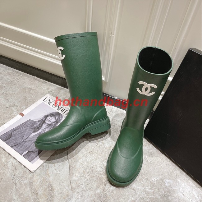 Chanel rain boot 92014-5