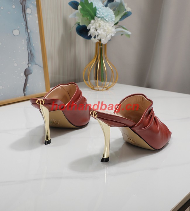 Dior slipper heel height 8.5CM 92013-1