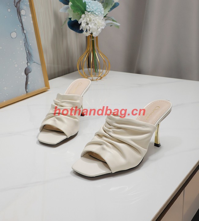 Dior slipper heel height 8.5CM 92013-4