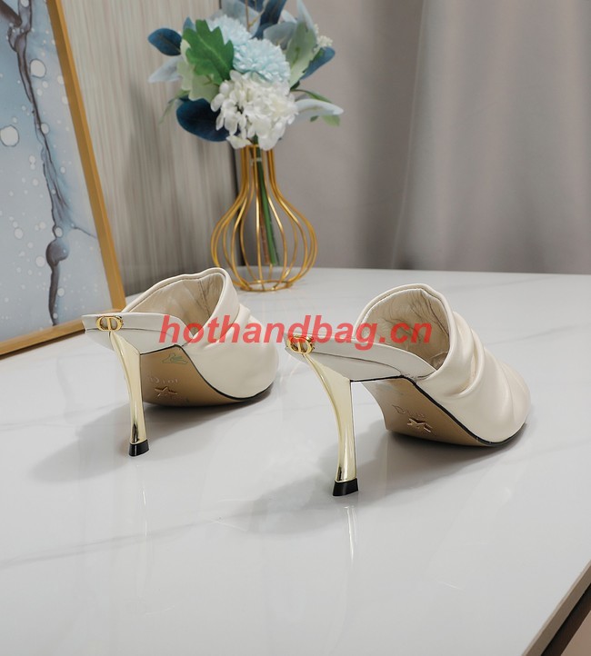 Dior slipper heel height 8.5CM 92013-4