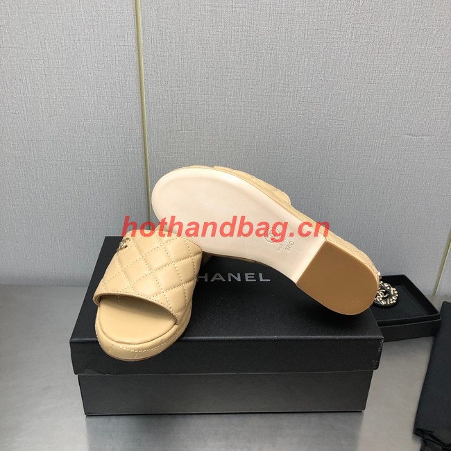 Chanel slipper heel height 3.5CM 92032-4