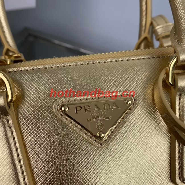 Prada Galleria Saffiano leather mini-bag 1BA906 Platinum