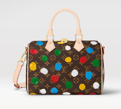 Louis Vuitton LV x YK Speedy Bandoulie re 25 M46433