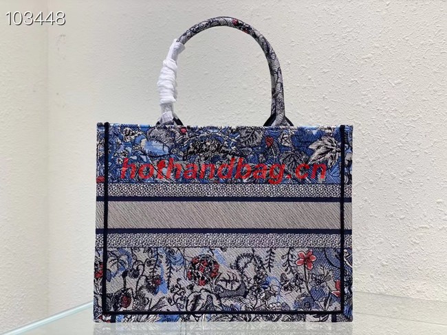 MEDIUM DIOR BOOK TOTE Embroidery M1296Z