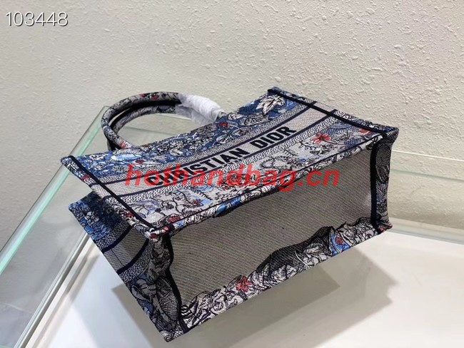 MEDIUM DIOR BOOK TOTE Embroidery M1296Z