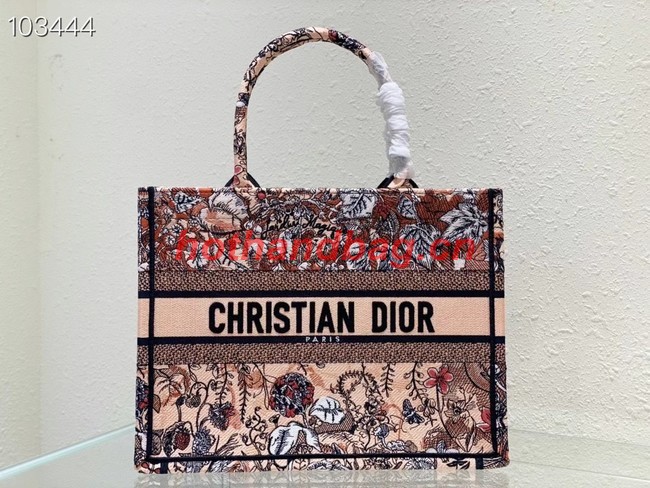 MEDIUM DIOR BOOK TOTE Embroidery M1296Z-30