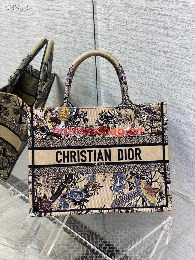 MEDIUM DIOR BOOK TOTE Embroidery M1296Z-31