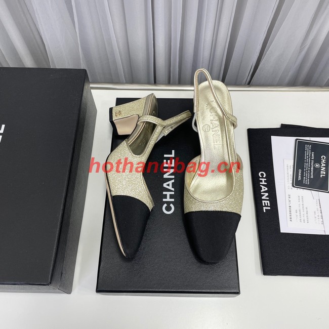 Chanel sandal heel height 6CM 92092-3