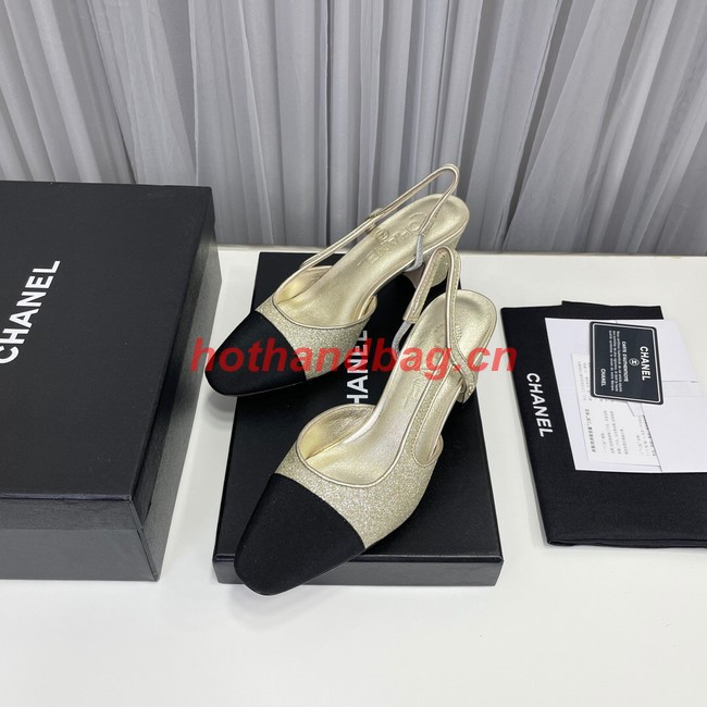 Chanel sandal heel height 6CM 92092-3