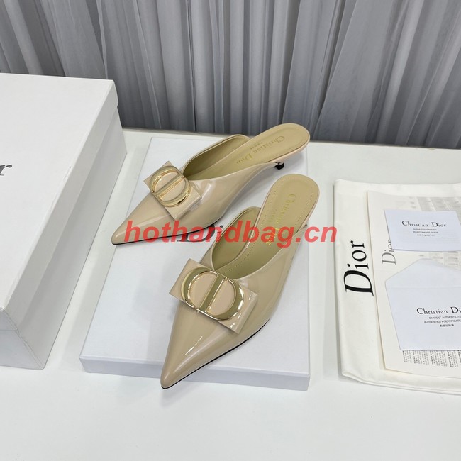 Dior slippers heel height 3CM 92093-2