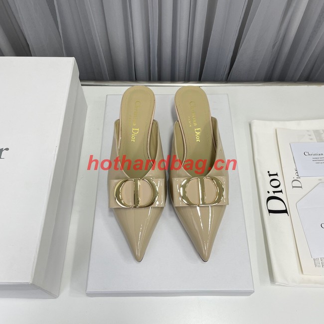 Dior slippers heel height 3CM 92093-2