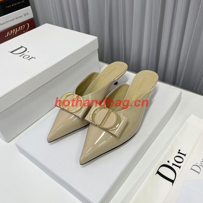 Dior slippers heel height 3CM 92093-2