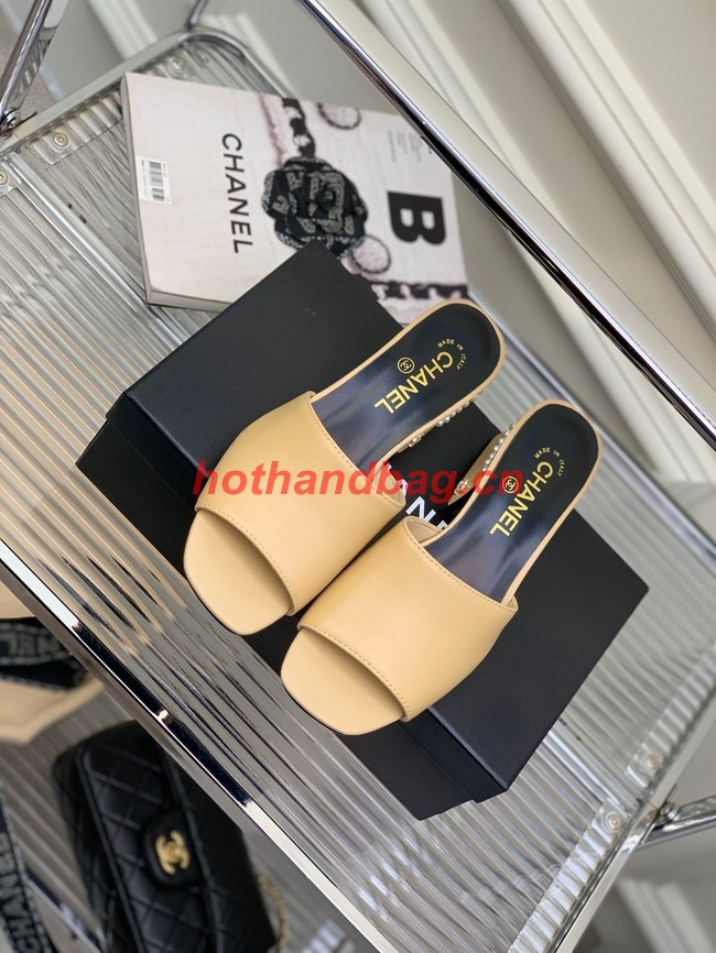 Chanel slippers heel height 5CM 92102-6