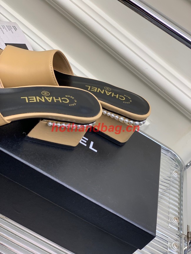 Chanel slippers heel height 5CM 92102-6