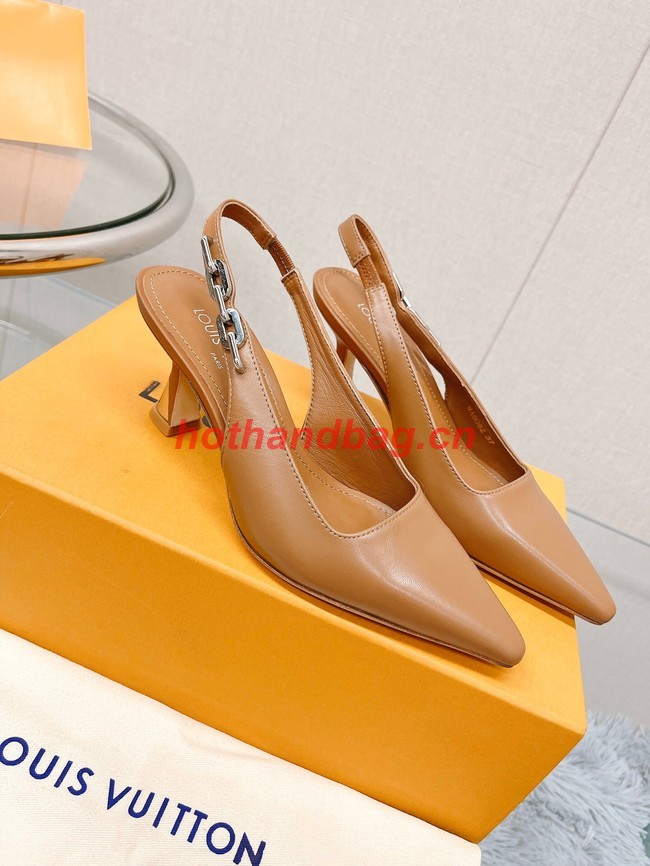 Louis Vuitton Shoes heel height 6.5CM 92124-4