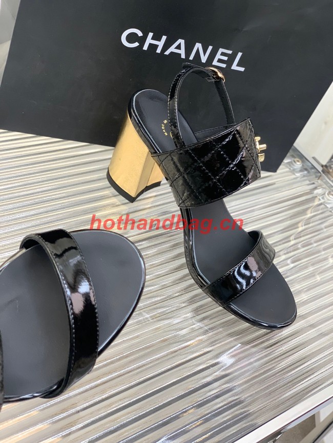 Chanel sandal heel height 8CM 92136-4