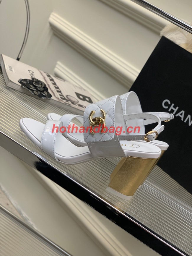 Chanel sandal heel height 8CM 92136-5