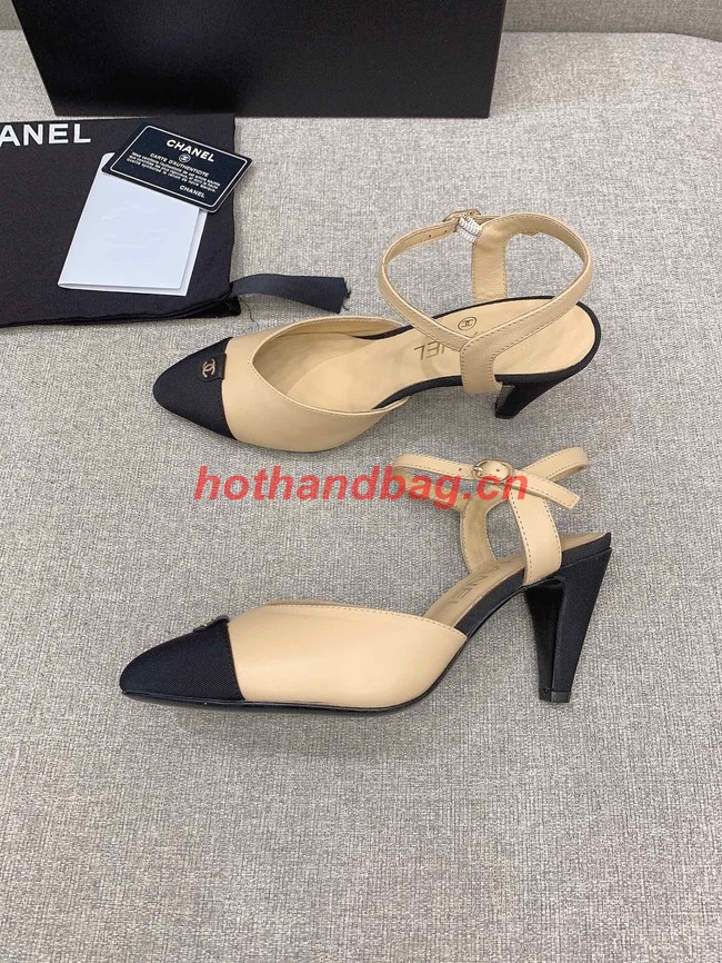 Chanel sandal heel height 8CM 92137-2