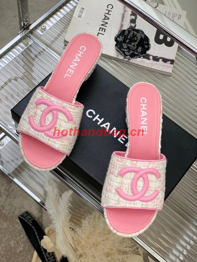 Chanel slippers heel height 5CM 92141-2