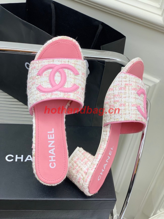 Chanel slippers heel height 5CM 92141-2