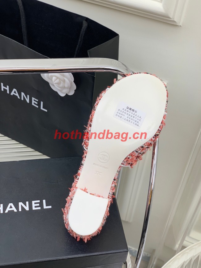 Chanel slippers heel height 5CM 92141-4