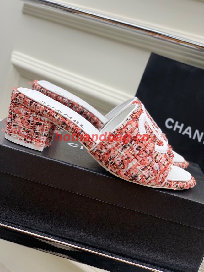 Chanel slippers heel height 5CM 92141-4