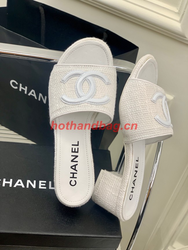 Chanel slippers heel height 5CM 92141-7