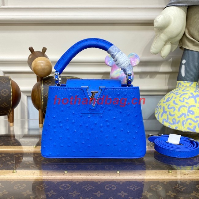 Louis Vuitton CAPUCINES MINI M93483 blue