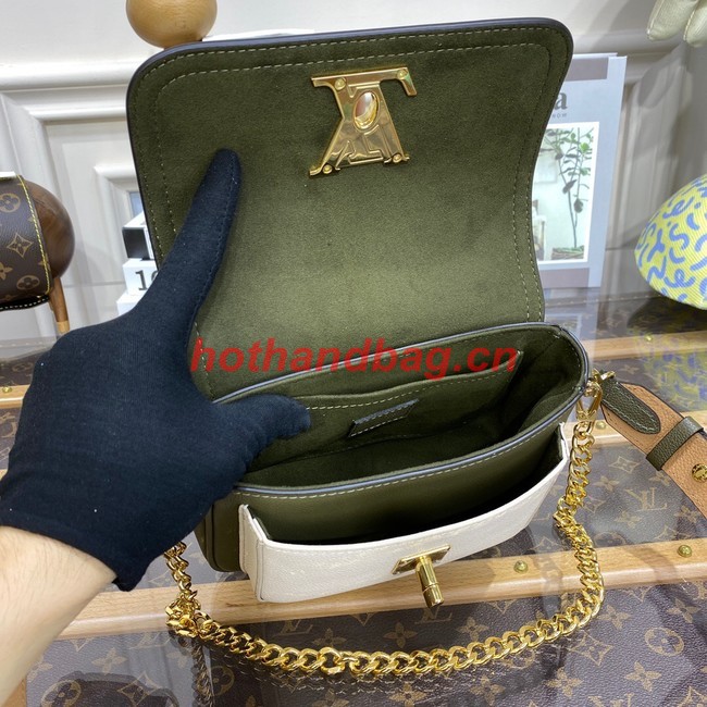 Louis Vuitton LOCKME TENDER M58554 Light Khaki Green