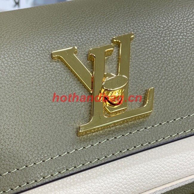 Louis Vuitton LOCKME TENDER M58554 Light Khaki Green